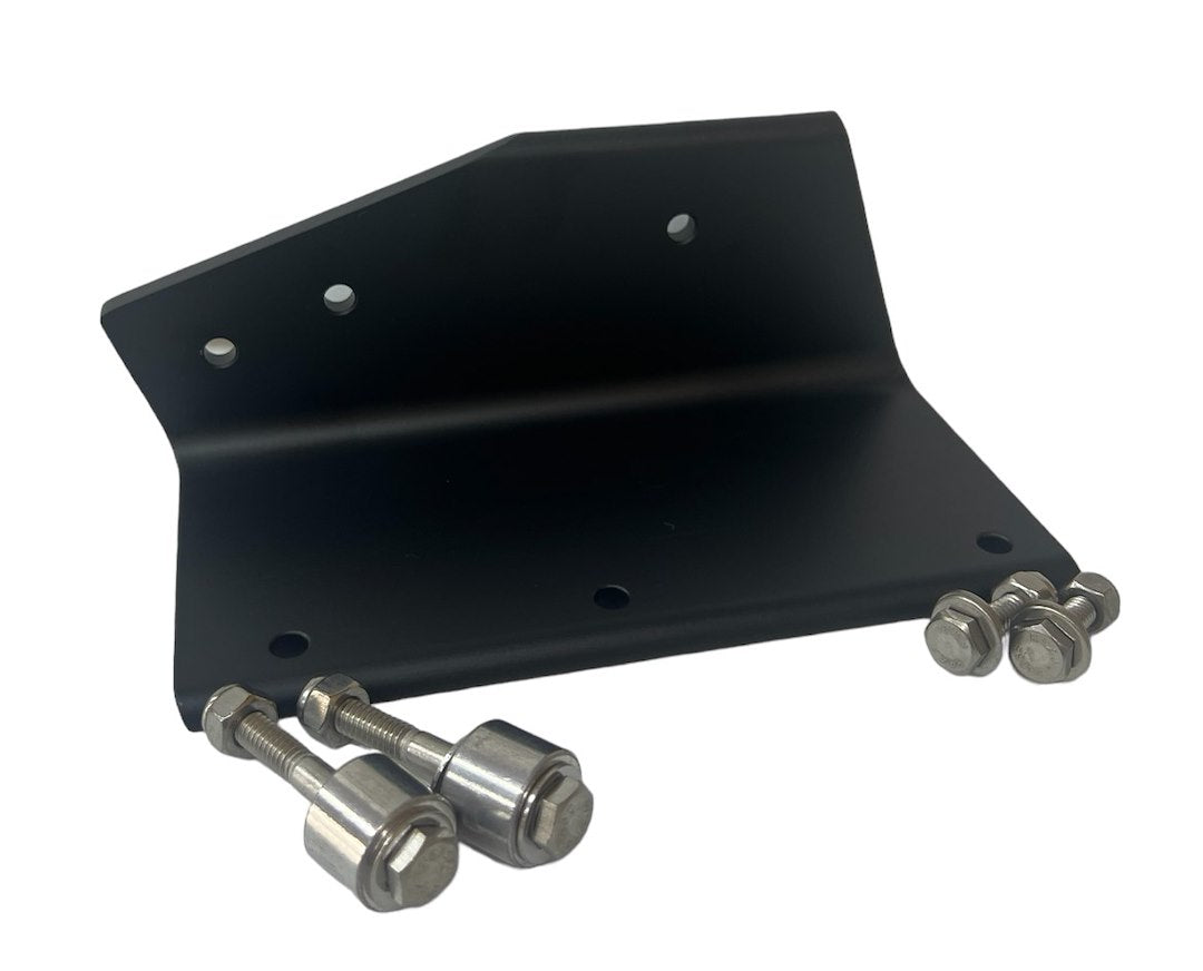 L BRACKET WITH 3 OFFSET PORT SIDE