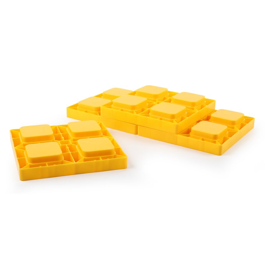 Camco 44501 Leveling Blocks, 4-Pack for RV and Trailer Stabilization