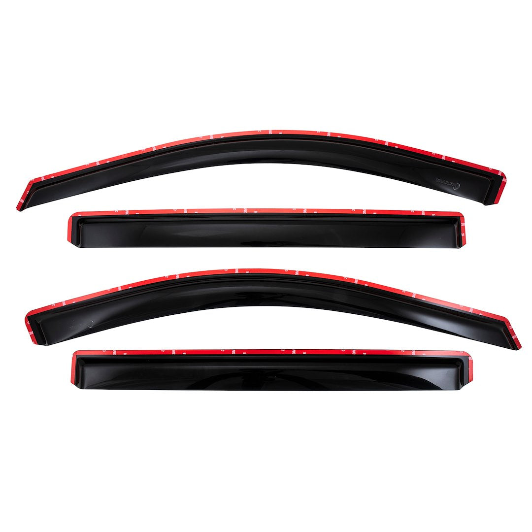 TFX INCHANNEL WNDW VENTS SMOKE 4PC