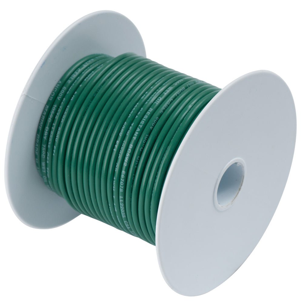 Ancor Green 18 AWG Tinned Copper Wire - 500' - Marine Parts OnlyElectricalAncor