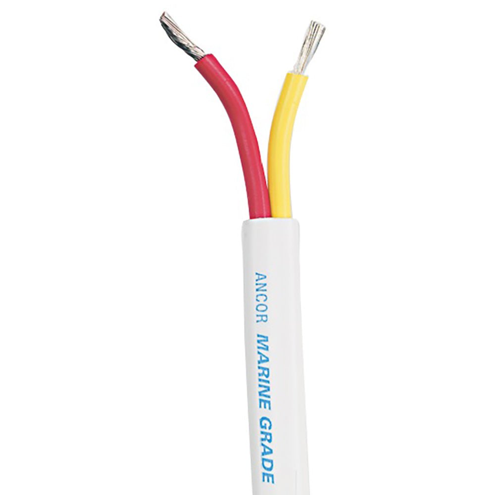Ancor Safety Duplex Cable - 10/2 AWG - Red/Yellow - Flat - 25' - Marine Parts OnlyElectricalAncor