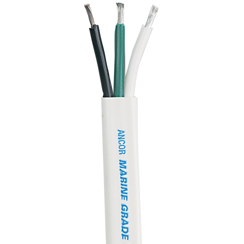 Ancor White Triplex Cable - 14/3 AWG - 500&39; - Marine Parts OnlyElectricalAncor