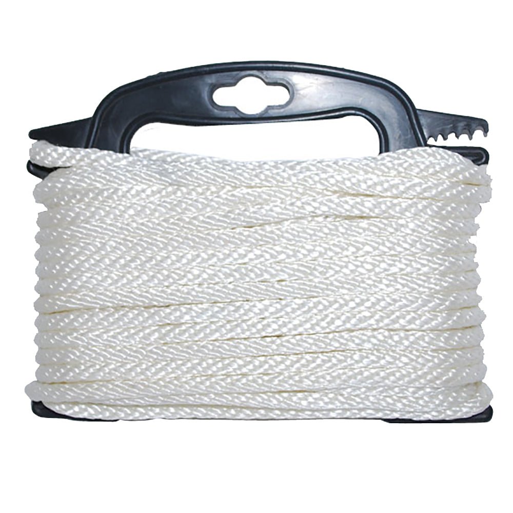 Attwood Braided Nylon Rope - 3/16" x 100' - White - Marine Parts OnlyAnchoring & DockingAttwood Marine