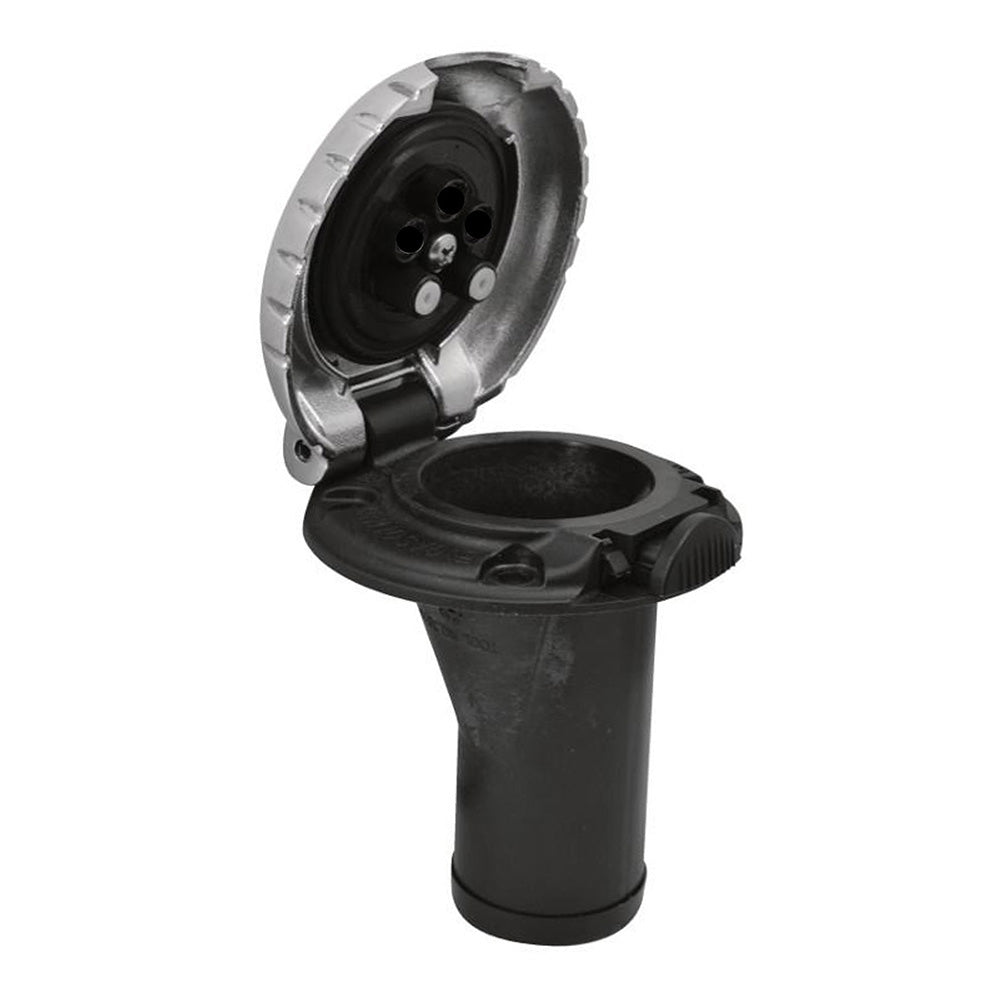 Attwood Deck Fill f/Carbon Canister System - Straight Body & Scalloped Chrome Cap - Marine Parts OnlyMarine HardwareAttwood Marine
