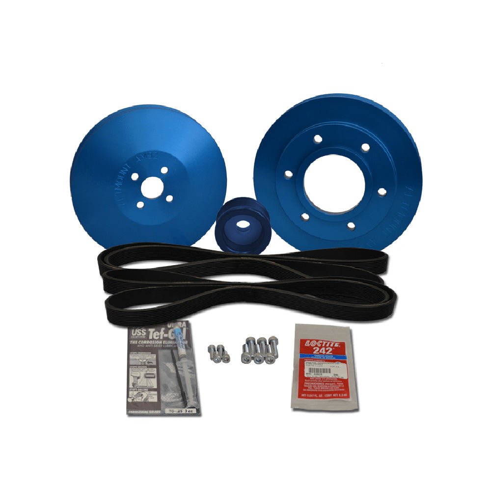 Balmar Pulley Kit f/Yanmar 6LY, 6LYA - STP, 6LY2 - STP - Marine Parts OnlyElectricalBalmar
