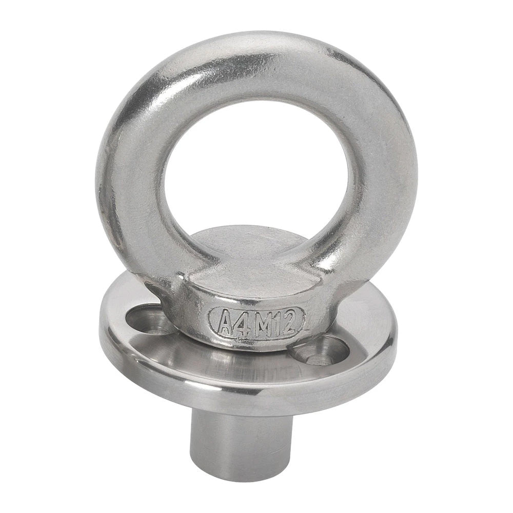 Barton Deck Plate w/Fixing & Eye w/Blanking Plug - M12 Eye - Marine Parts OnlySailingBarton Marine