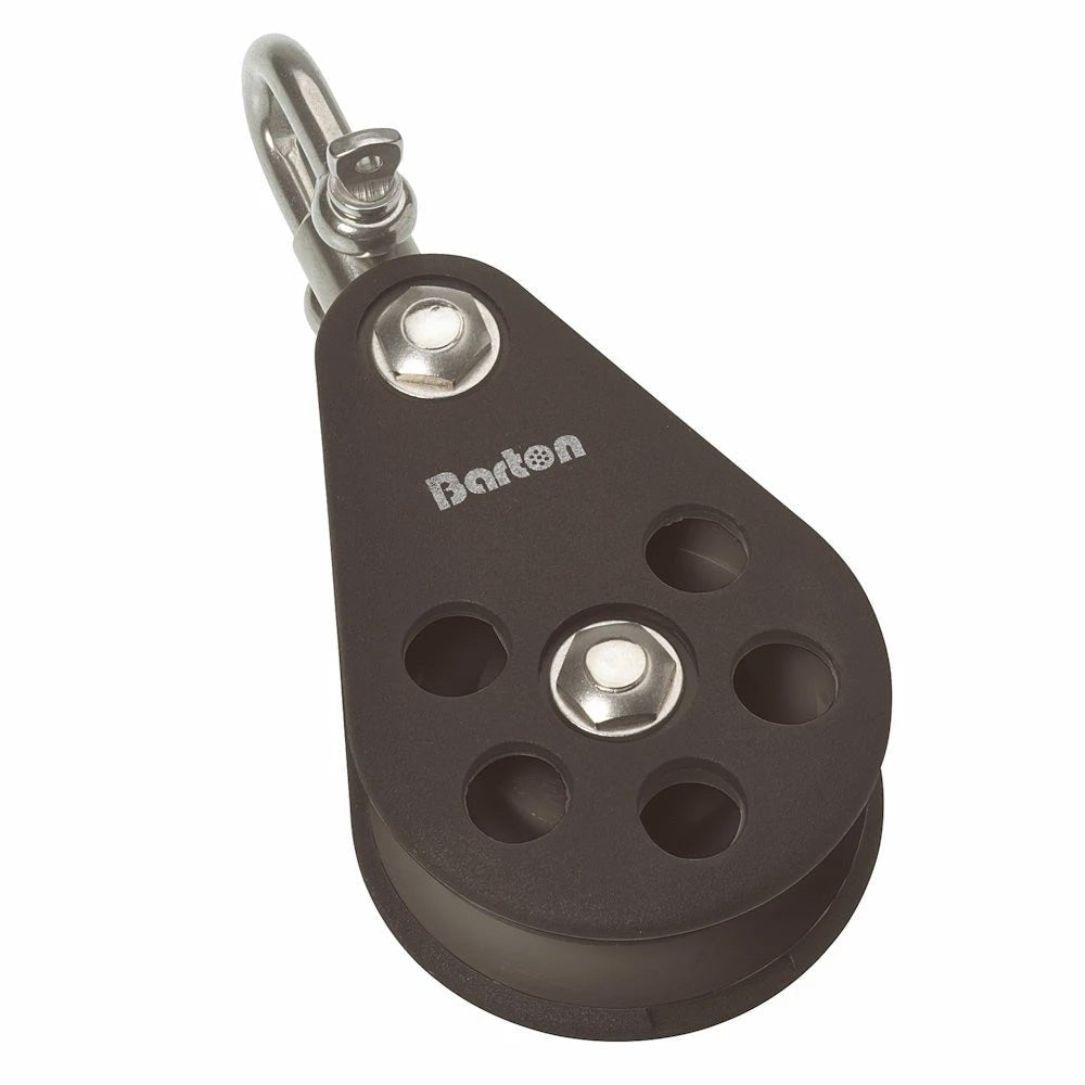 Barton Size 7 70mm Plain Bearing Pulley Block Single Swivel - Marine Parts OnlySailingBarton Marine