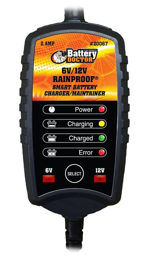 BATTERY DOC 6/12V 2 AMP RAINPROOF - Marine Parts OnlyWIRTHCO