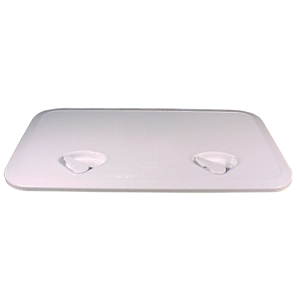 Beckson 14" x 24" Flush Hatch White - ASA Material - Acrylonitrile Styrene Acrylate - Marine Parts OnlyMarine HardwareBeckson Marine