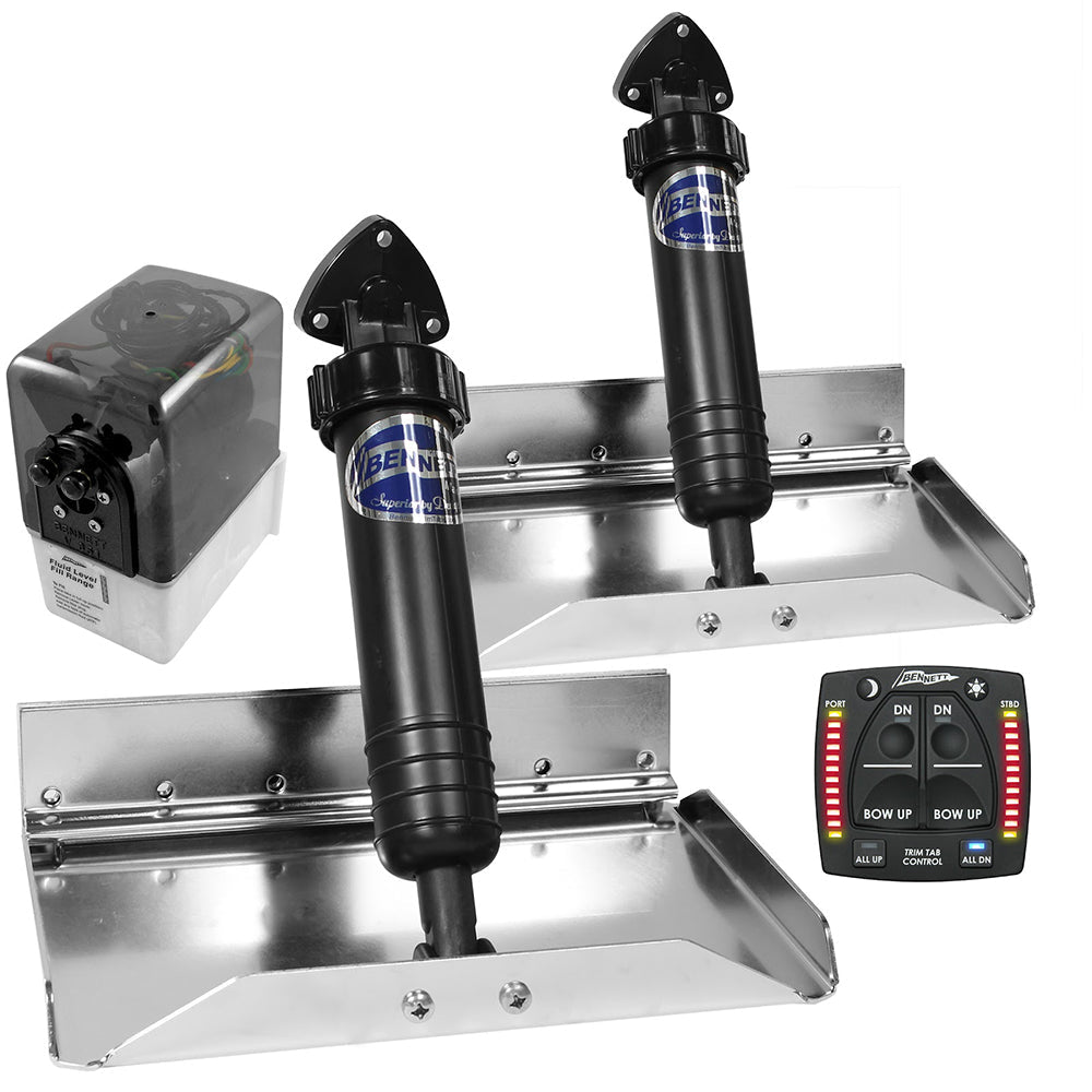 Bennett Marine 12x9 Sport Tab System w/One Box Indication - Marine Parts OnlyBoat OutfittingBennett Marine