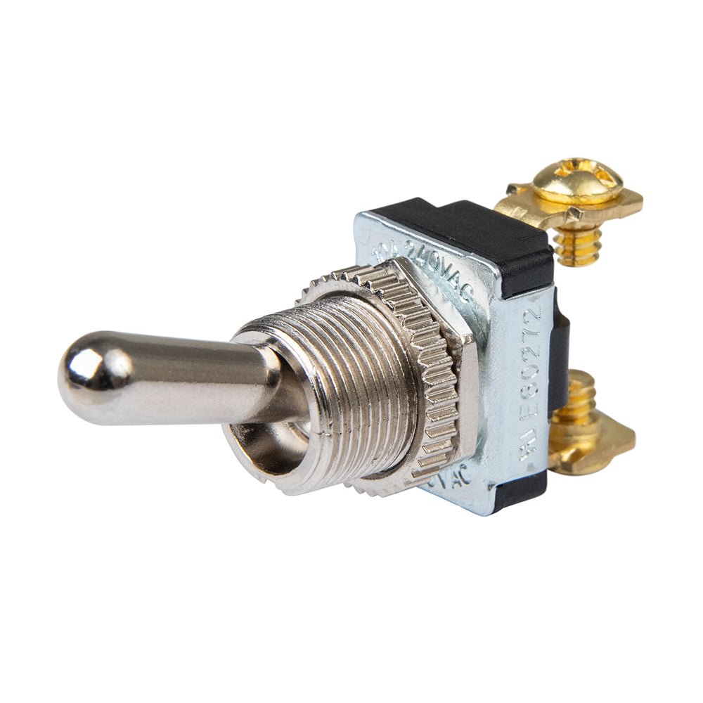 BEP SPST Chrome Plated Toggle Switch - 11/16" Handle - OFF/ON - Marine Parts OnlyElectricalBEP Marine