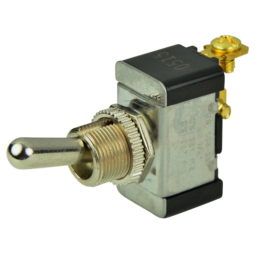 BEP SPST Chrome Plated Toggle Switch - OFF/(ON) - Marine Parts OnlyElectricalBEP Marine