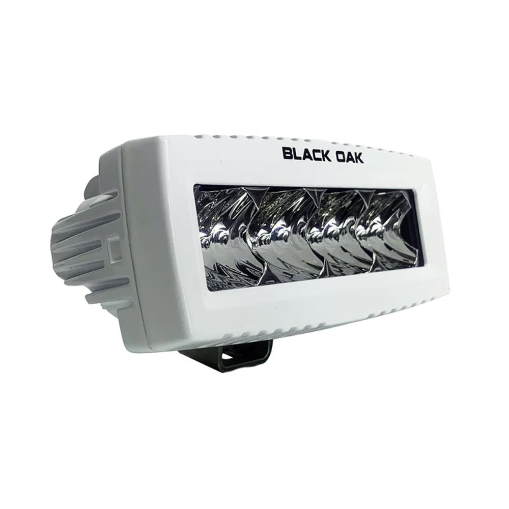 Black Oak 4" Marine Spreader Light - Flood Optics - White Housing - Pro Series 3.0 - Marine Parts OnlyLightingBlack Oak LED