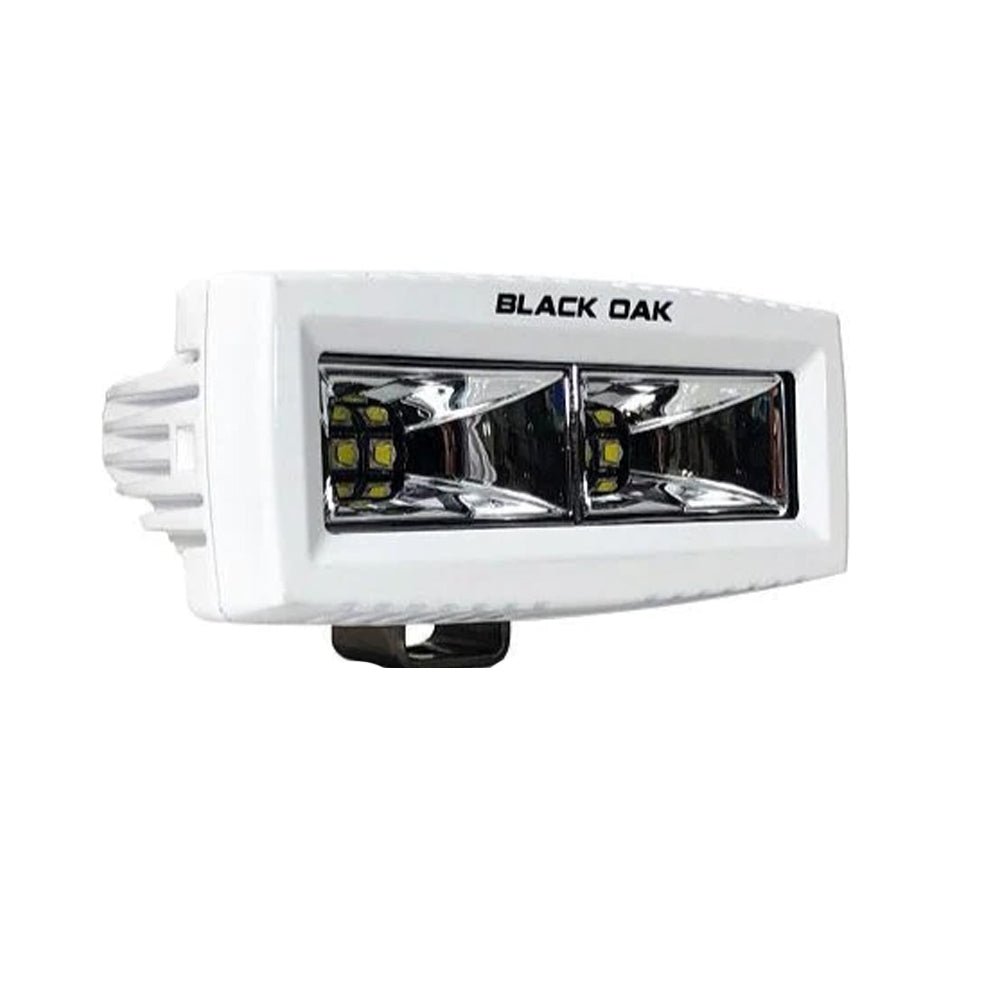 Black Oak 4" Marine Spreader Light - Scene Optics - White Housing - Pro Series 3.0 - Marine Parts OnlyLightingBlack Oak LED