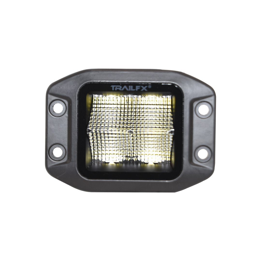 BLACK POD 4X5W FLUSH MOUNT FLOOD PA - Marine Parts OnlyTRAILFX