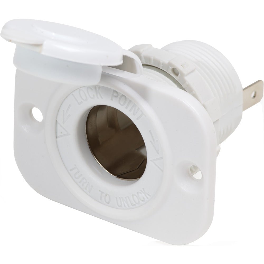 Blue Sea 12V Dash Socket - White - Marine Parts OnlyElectricalBlue Sea Systems