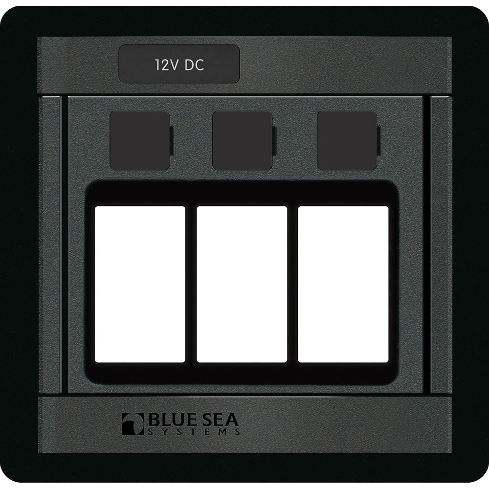 Blue Sea 1520 Remote Control Switch - 360 Panel - 3 Blank - Marine Parts OnlyElectricalBlue Sea Systems