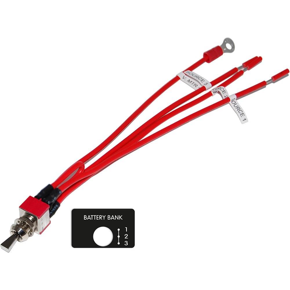 Blue Sea 4141 Switch Meter Toggle SPTT On - On - On - Marine Parts OnlyElectricalBlue Sea Systems
