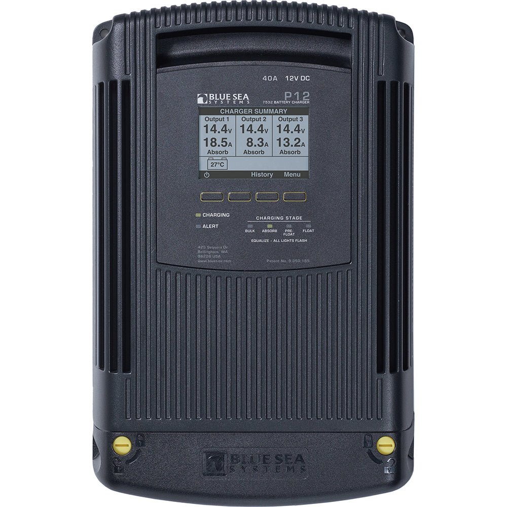 Blue Sea 7532 P12 Gen2 Battery Charger - 40A - 3 - Bank - Marine Parts OnlyElectricalBlue Sea Systems