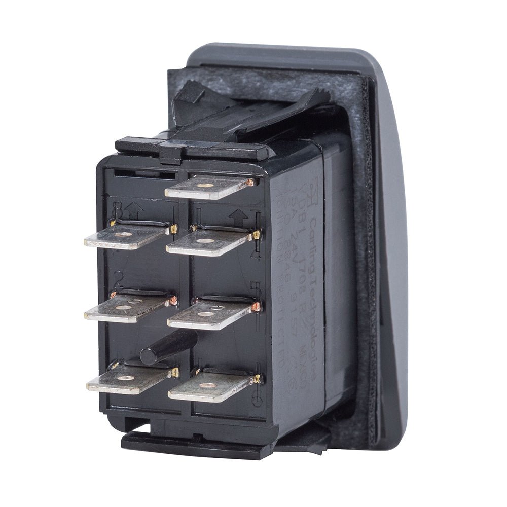 Blue Sea Contura Switch DPDT Black - ON - ON - Marine Parts OnlyElectricalBlue Sea Systems