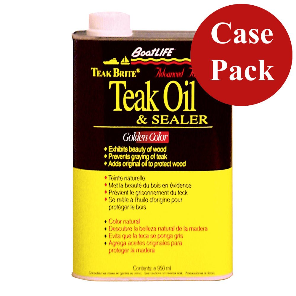 BoatLIFE Teak Brite® Advanced Formula Teak Oil - 32oz *Case of 12* - Marine Parts OnlyBoat OutfittingBoatLIFE