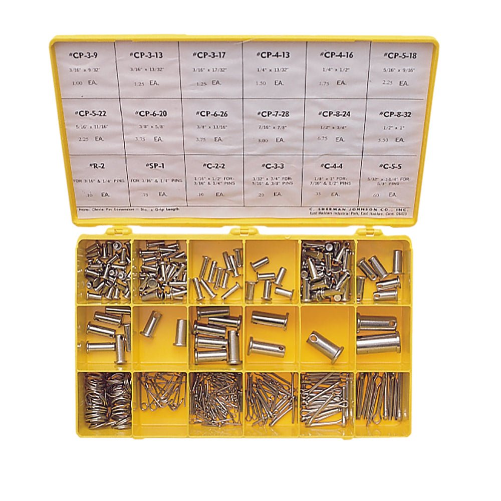 C. Sherman Johnson Cotter, Ring & Clevis Pin Parts Kit - Marine Parts OnlySailingC. Sherman Johnson