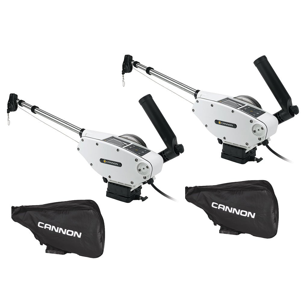 Cannon Optimum™ 10 Tournament Series (TS) BT Electric Downrigger 2 - Pack w/Black Covers - Marine Parts OnlyHunting & FishingCannon