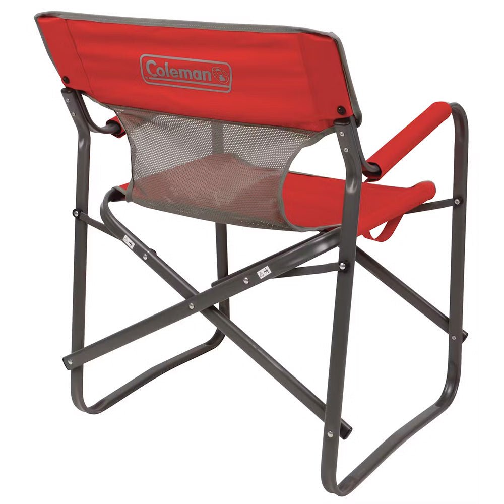 Coleman Outpost™ Breeze Deck Chair - Red - Marine Parts OnlyOutdoorColeman