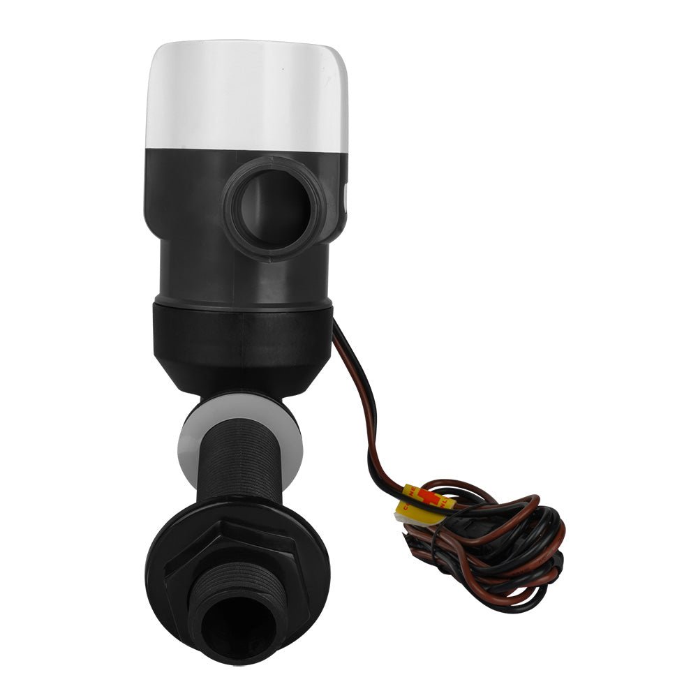 Commodore 1100 GPH Angled Livewell Pump - 12V - Marine Parts OnlyMarine Plumbing & VentilationCommodore