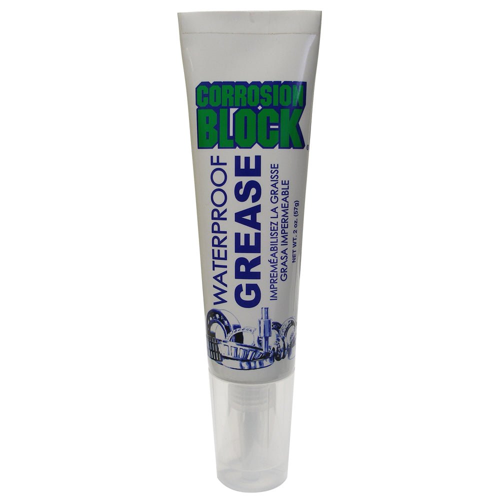 Corrosion Block High Performance Waterproof Grease - 2oz Tube - Non - Hazmat, Non - Flammable & Non - Toxic - Marine Parts OnlyAutomotive/RVCorrosion Block