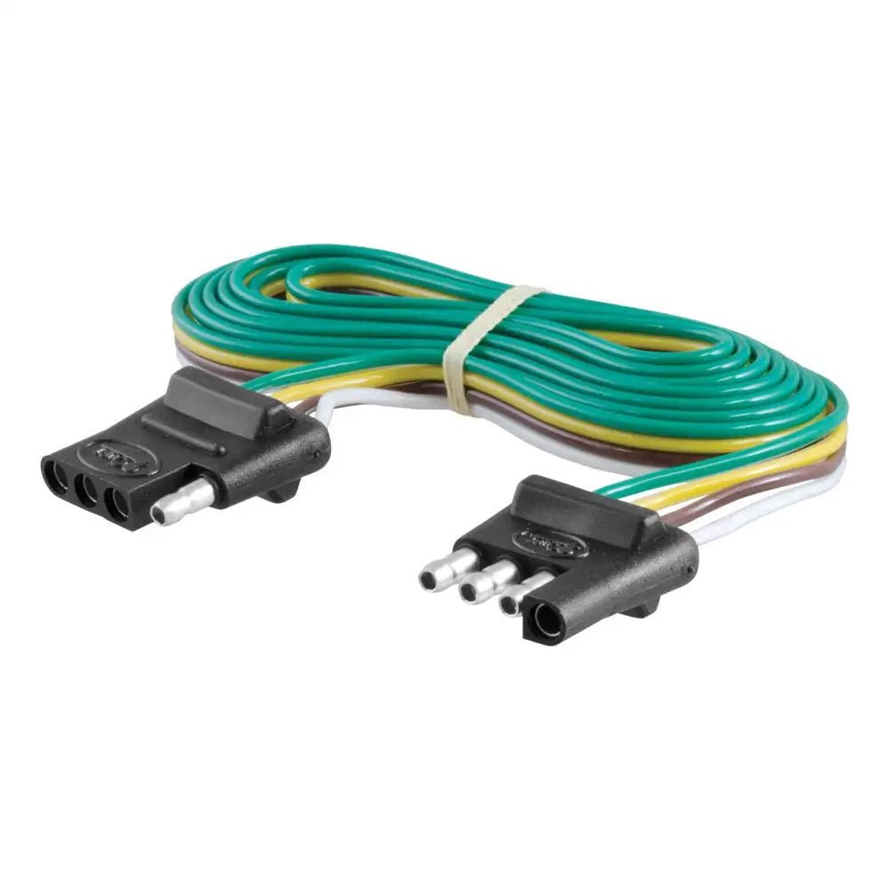 CURT 4 - Way Flat Connector Plug & Socket w/72” Wires - Marine Parts OnlyTraileringCURT
