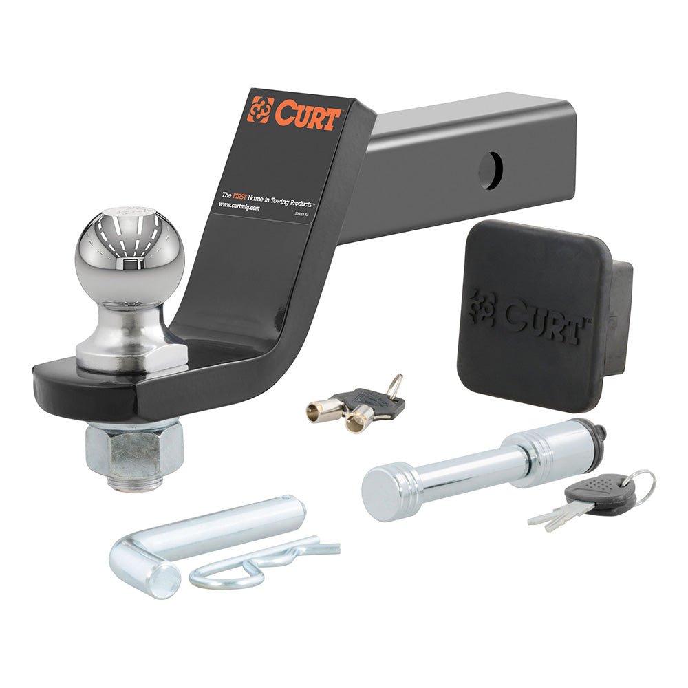 CURT Towing Starter Kit w/2" Ball - 2" Shank - 7,500 lbs - 4" Drop - Marine Parts OnlyAutomotive/RVCURT