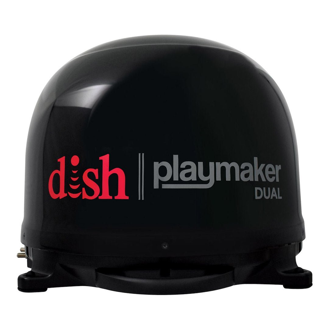 DISH PLAYMAKER DUAL AUTO SAT BLACK - Marine Parts OnlyWINEGARD