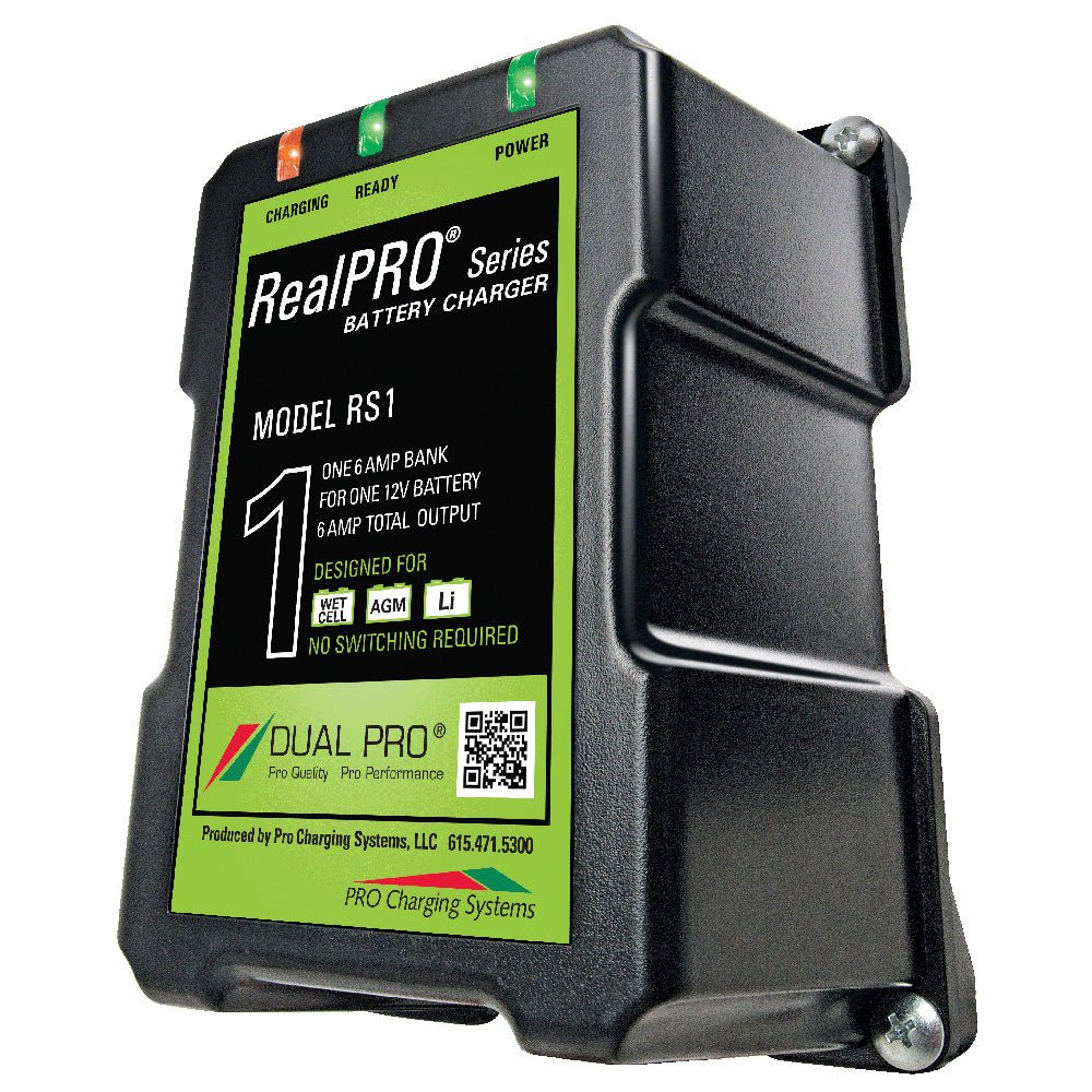Dual Pro RealPRO Series Battery Charger - 6A - 1 - Bank - 12V - Marine Parts OnlyElectricalDual Pro