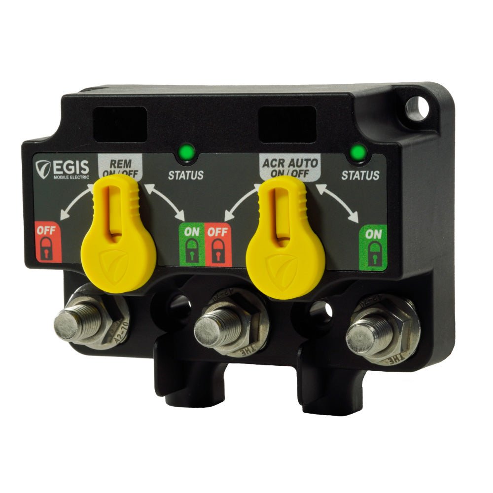 Egis Dual XD Flex 2 - Relay/Relay w/Knobs - Marine Parts OnlyElectricalEgis Mobile Electric