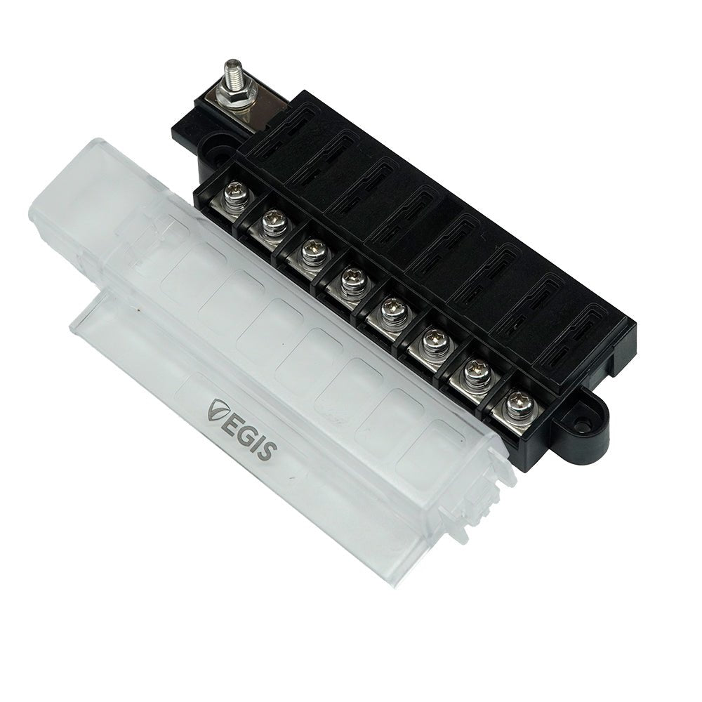 Egis RT Fuse Block - 8 Circuit w/Cover - Marine Parts OnlyElectricalEgis Mobile Electric