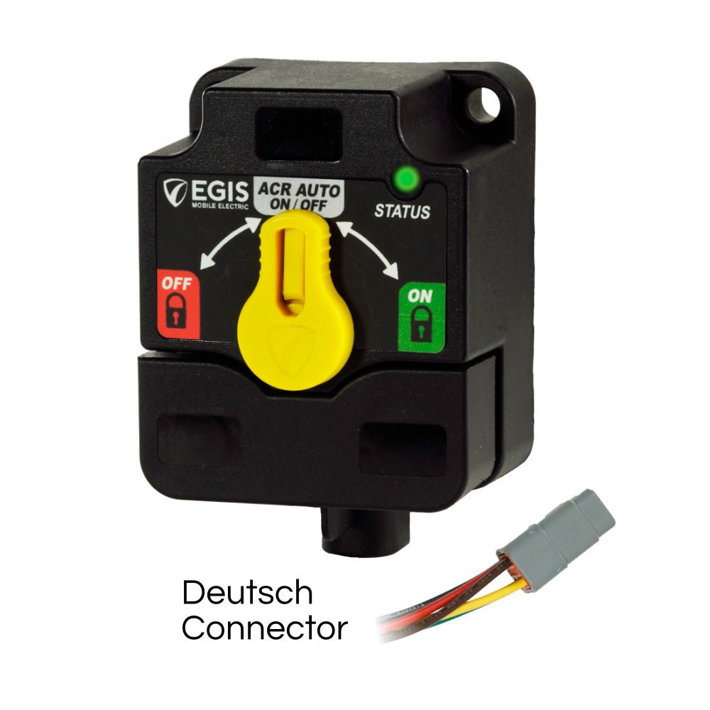 Egis XD Series Single Flex 2 ACR - Relay w/Knobs - DTM Conn - Marine Parts OnlyElectricalEgis Mobile Electric
