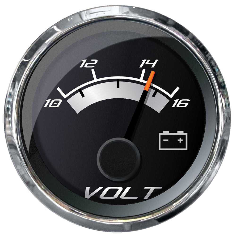 Faria Platinum 2" Voltmeter (10 - 16 VDC) - Marine Parts OnlyMarine Navigation & InstrumentsFaria Beede Instruments