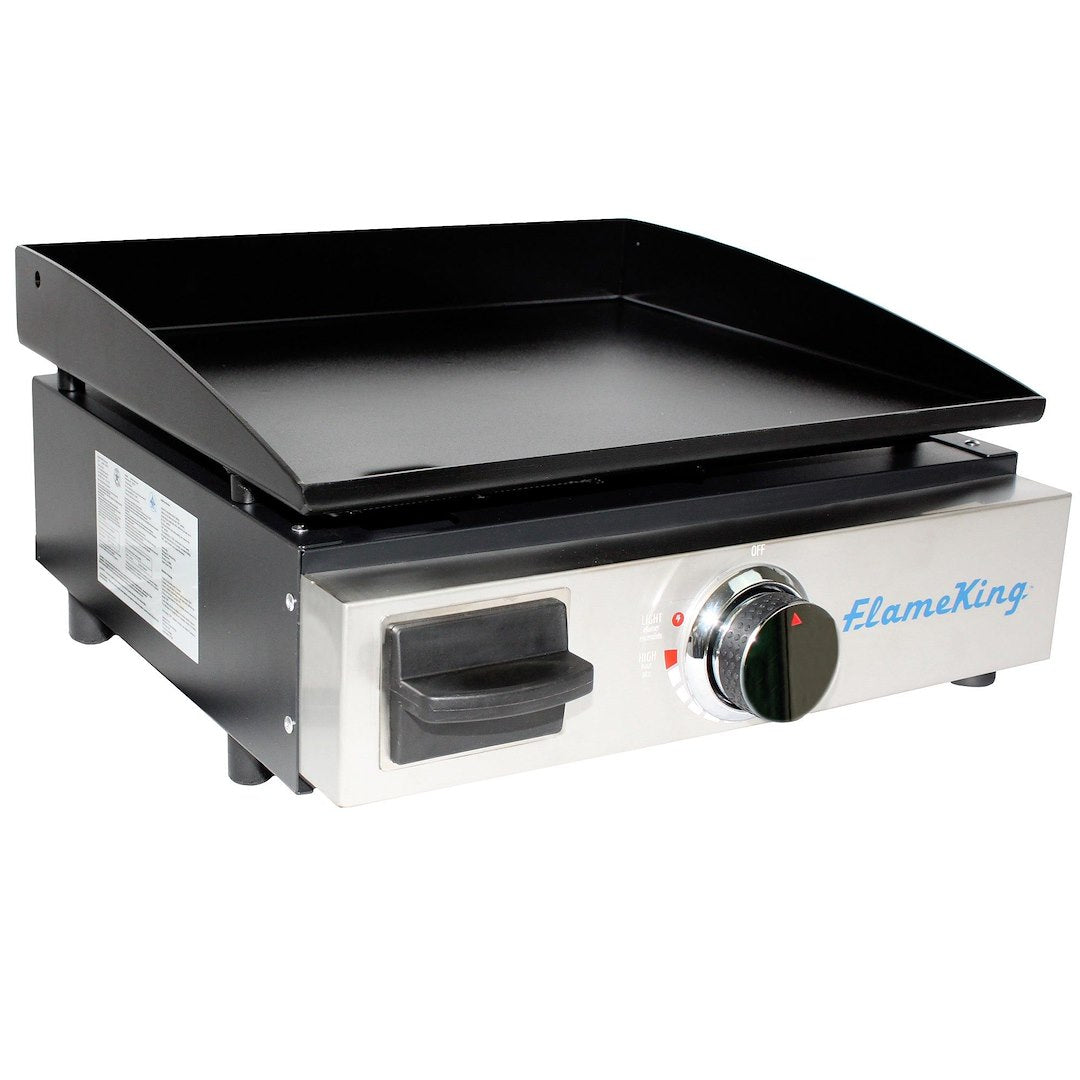 FLAT TOP PROPANE CAST IRON GRILL G - Marine Parts OnlyFLAME KING