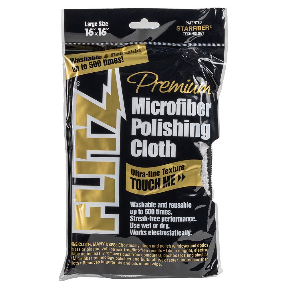 Flitz Microfiber Polishing Cloth - 16" x 16" - Single Bag - Marine Parts OnlyBoat OutfittingFlitz