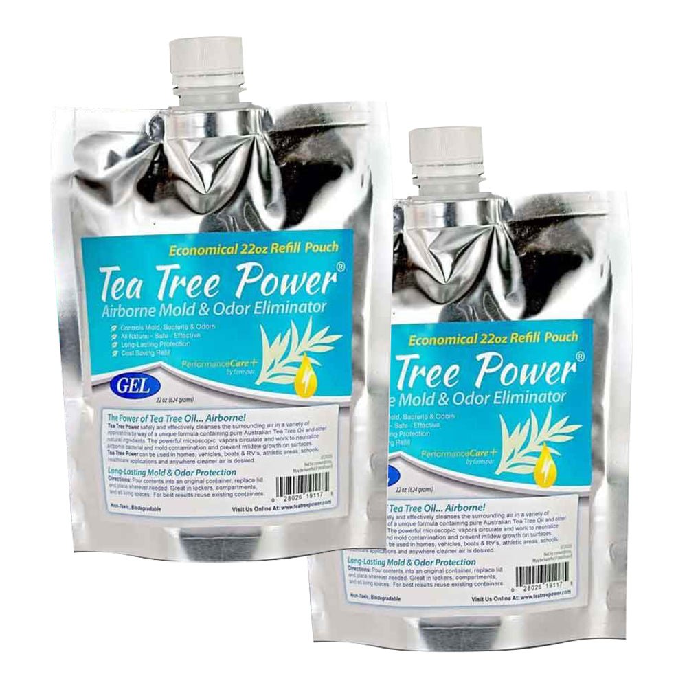 Forespar Tea Tree Power 44oz Refill Pouches (2) - 22oz pouches - Marine Parts OnlyBoat OutfittingForespar Performance Products