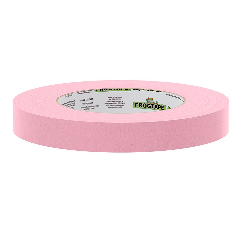 FrogTape CP 325 Medium - High Adhesion Masking Tape - 18MM x 55M x 12 - Pack - Pink - Rated f/325°F - Marine Parts OnlyBoat OutfittingFrogTape