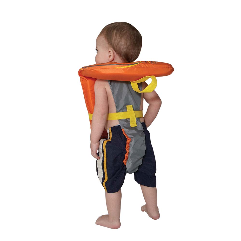 Full Throttle Baby - Safe Vest - Infant to 30lbs - Orange/Grey - Marine Parts OnlyMarine SafetyFull Throttle