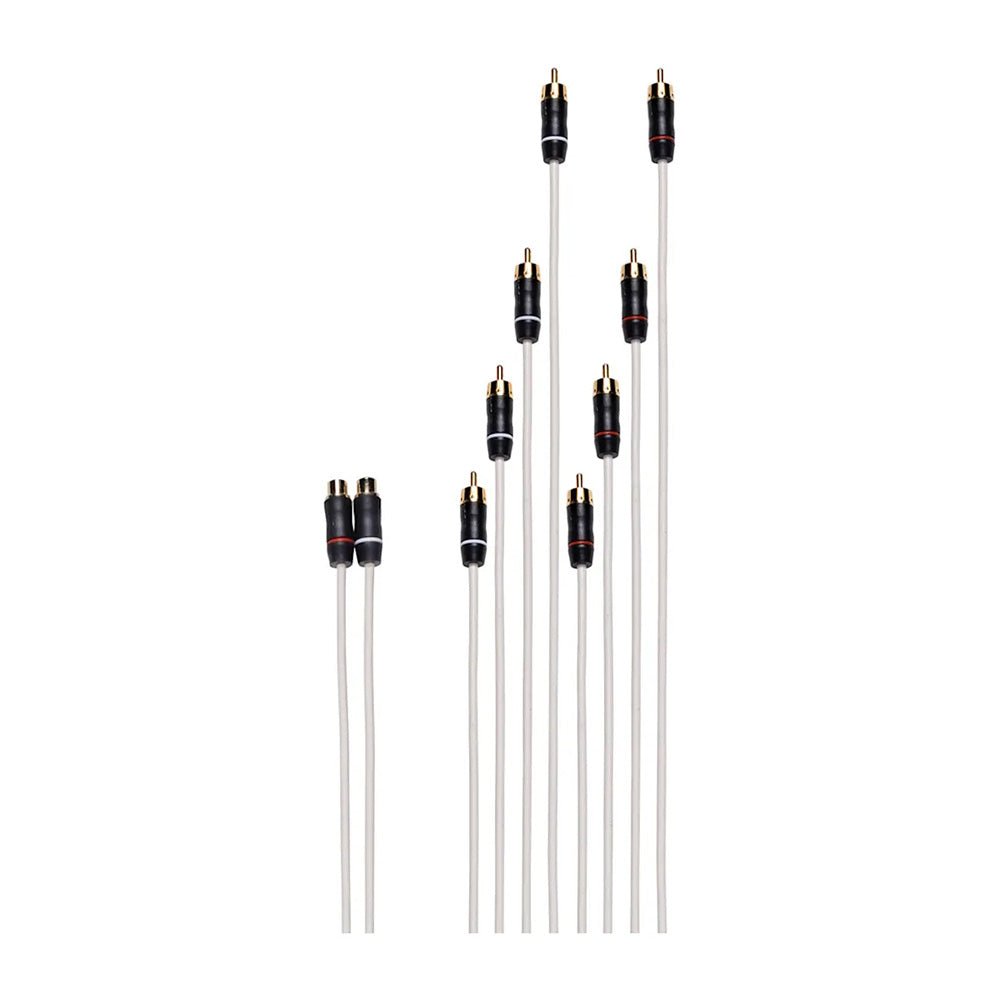 Fusion Performance RCA Cable - Dual Female to 8 - Way Male - Marine Parts OnlyEntertainmentFusion