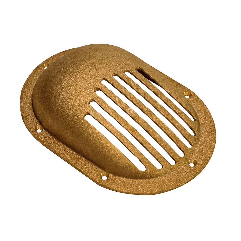 GROCO Bronze Clam Shell Style Hull Strainer w/Mount Ring f/Up To 1 - 1/2" Thru Hull - Marine Parts OnlyMarine Plumbing & VentilationGROCO