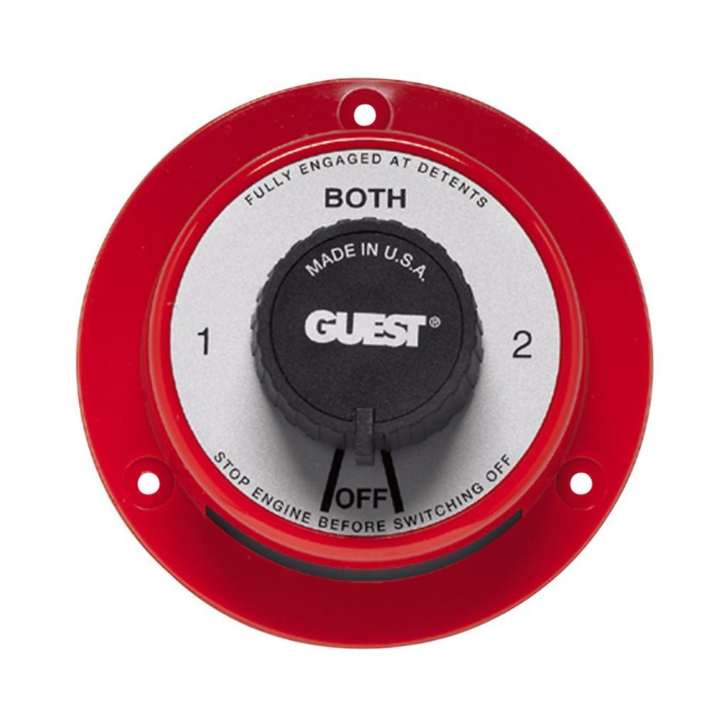 Guest 2101 Cruiser Series Battery Selector Switch w/o AFD - Marine Parts OnlyElectricalGuest