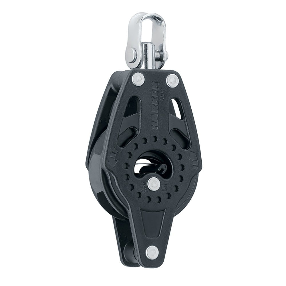 Harken 40mm Carbo Single Ratchet Block w/Swivel & Becket - Marine Parts OnlySailingHarken