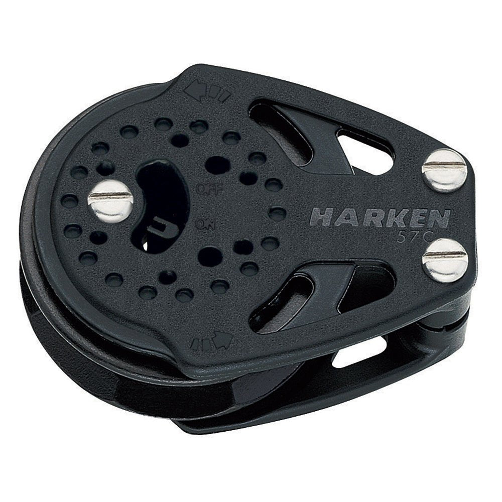 Harken 57mm Single Carbo Ratchet Cheek Block - Marine Parts OnlySailingHarken