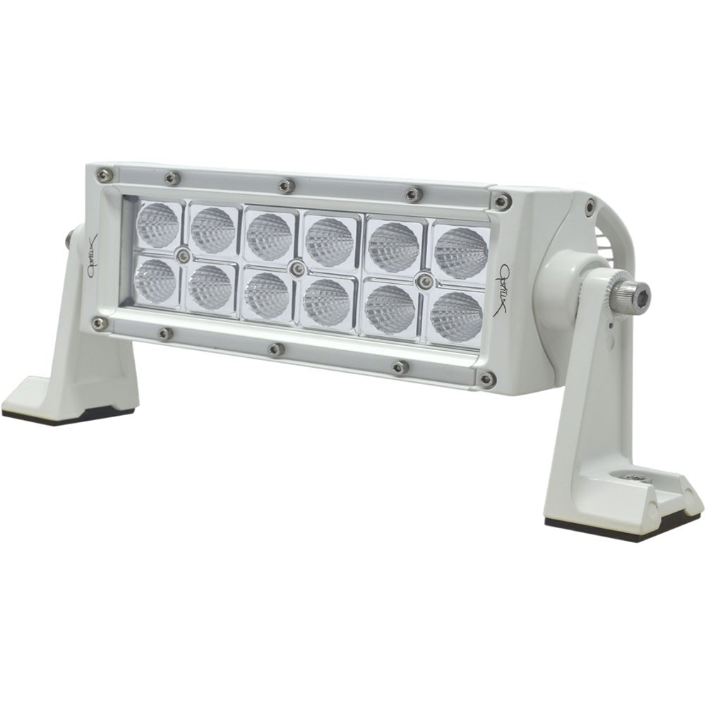 Hella Marine Value Fit Sport Series 12 LED Flood Light Bar - 8" - White - Marine Parts OnlyAutomotive/RVHella Marine