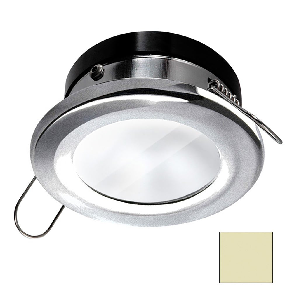 i2Systems Apeiron 4.5W Spring Mount Light Round - Warm White - Brushed Nickel Finish - Marine Parts OnlyLightingI2Systems Inc